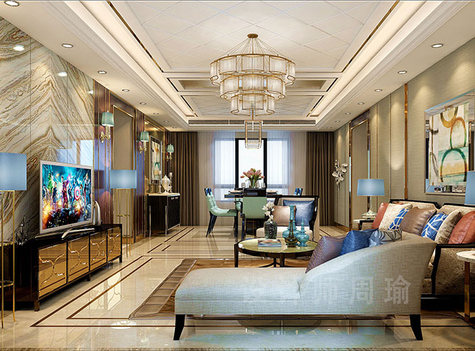 白银大鸡巴操逼世纪江尚三室两厅168平装修设计效果欣赏